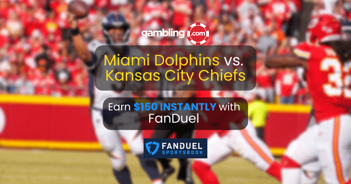 Mã khuyến mãi FanDuel NFL: Nhận $150 TIỀN THƯỞNG cho các lựa chọn của Chiefs vs. Dolphins AFC