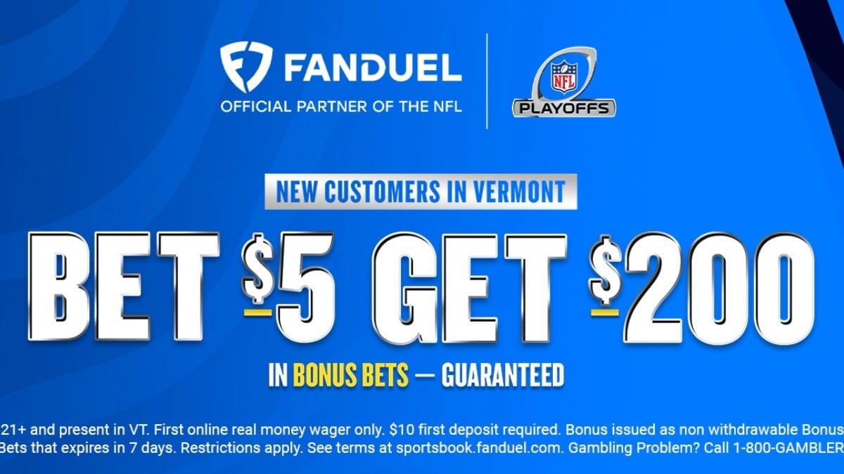 Mã khuyến mãi FanDuel Vermont: Nhận 200 đô la tiền thưởng khi đặt cược sau 5 đô la